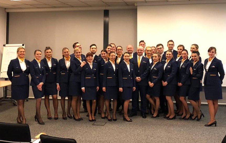 Foto Cerimonia assistenti di volo Ryanair Wroclaw 2018