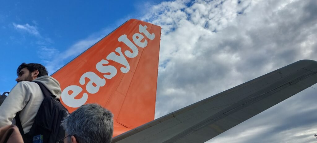 Imbarco su aereo EasyJet