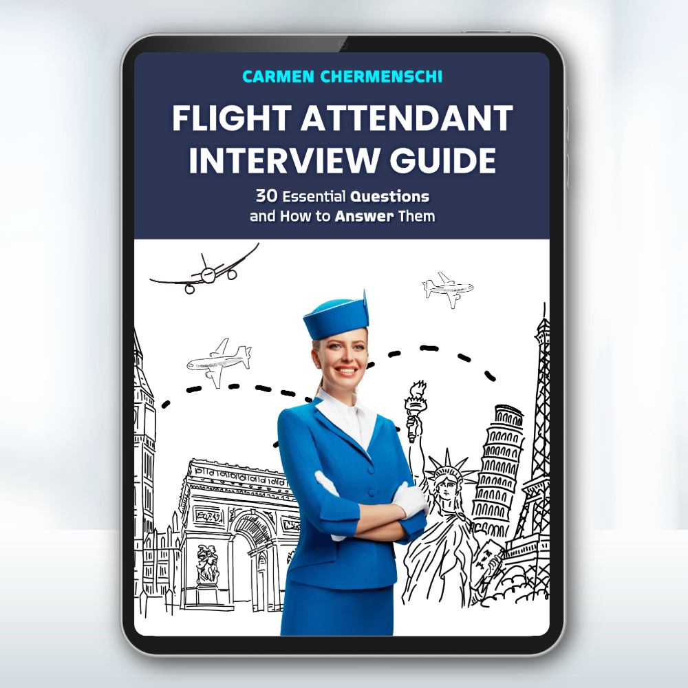 Flight Attendant Interview Guide - 30 Essential Questions and How to Answer Them Ebook