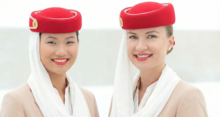 Two Emirates cabin crew