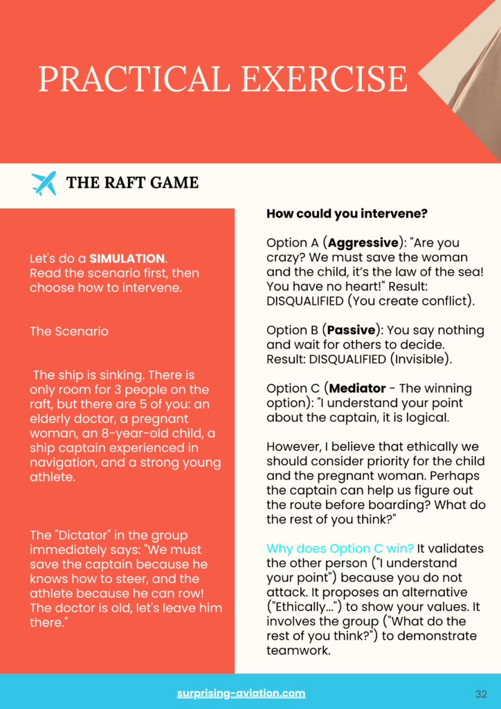The Raft game in group interview