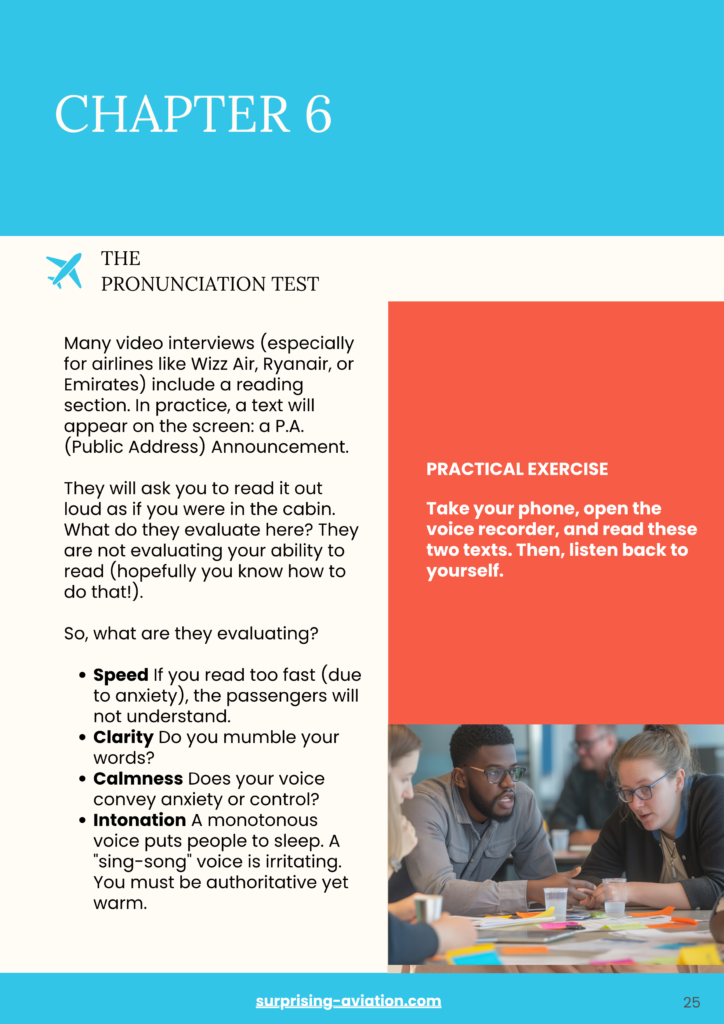 THE pronunciation test