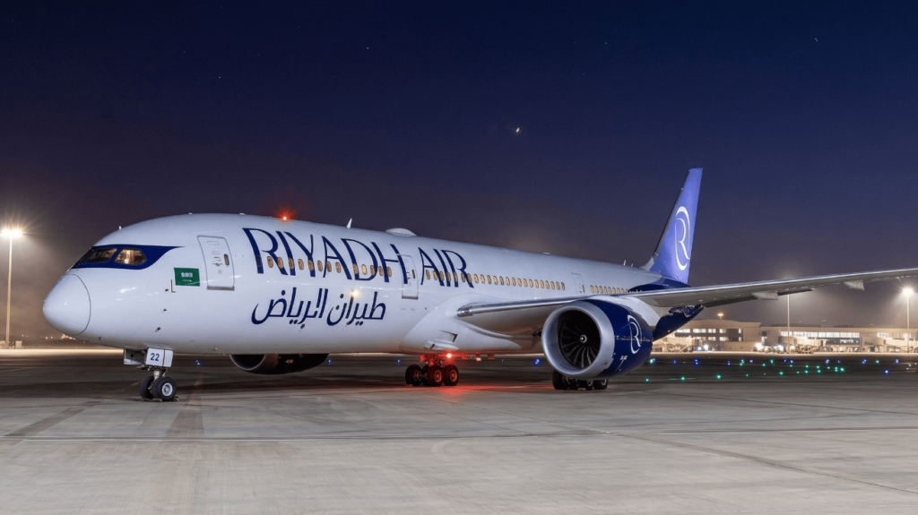 Riyhadh Air aircraft