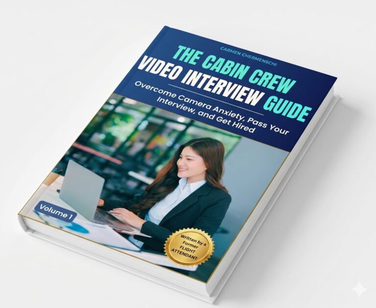 The video interview to become a cabin crew - Carmen Chermenschi-Book