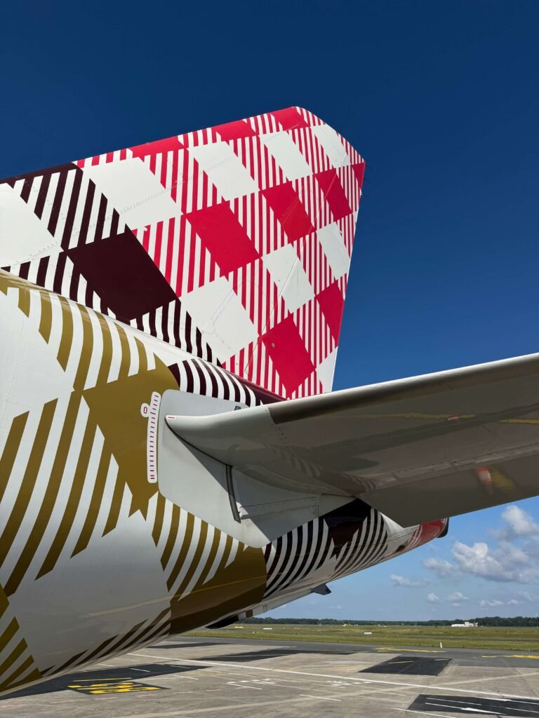 Foto di un aereo Volotea